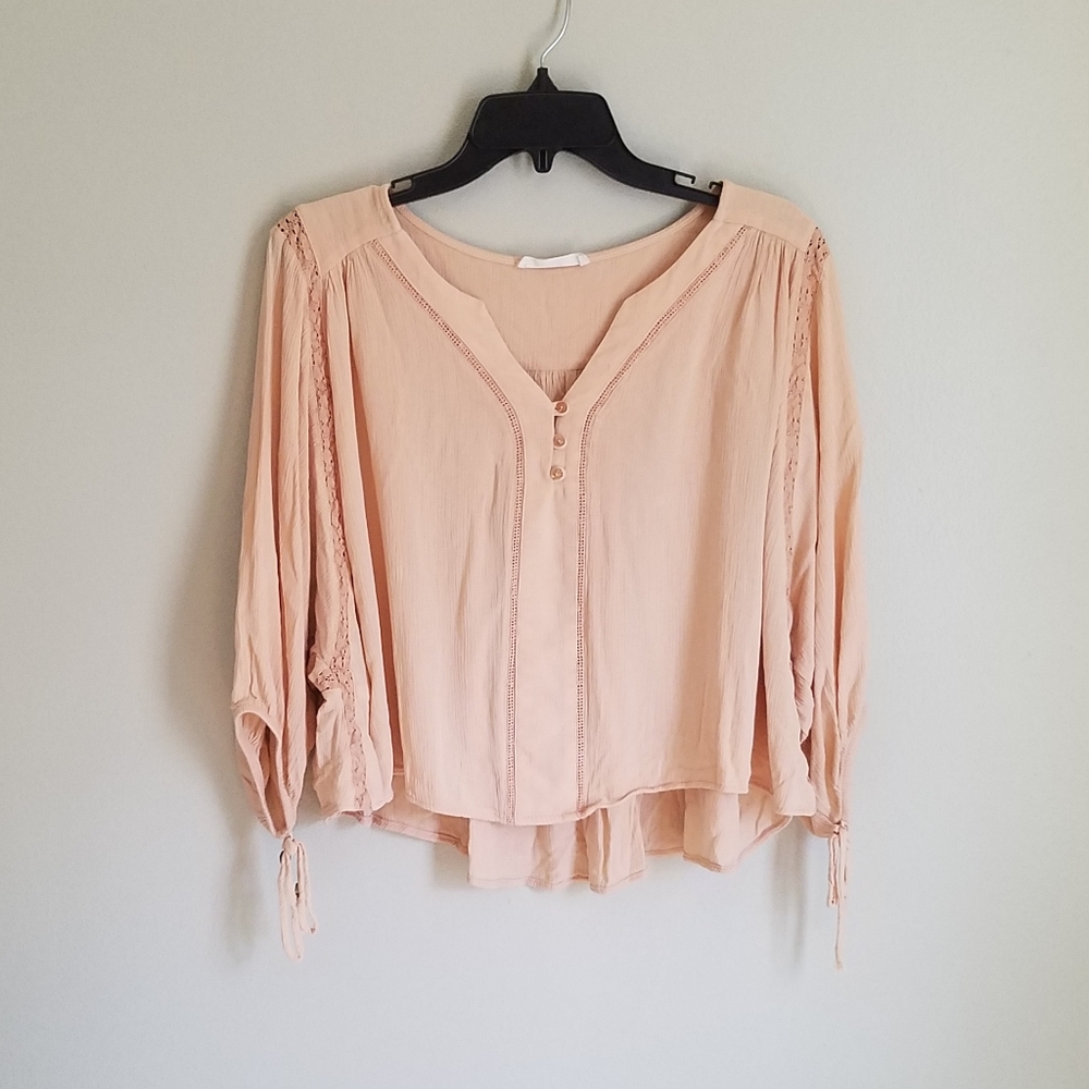 MNG Pale Peach Boho Chic Popover